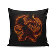 Fire Type II - Throw Pillow