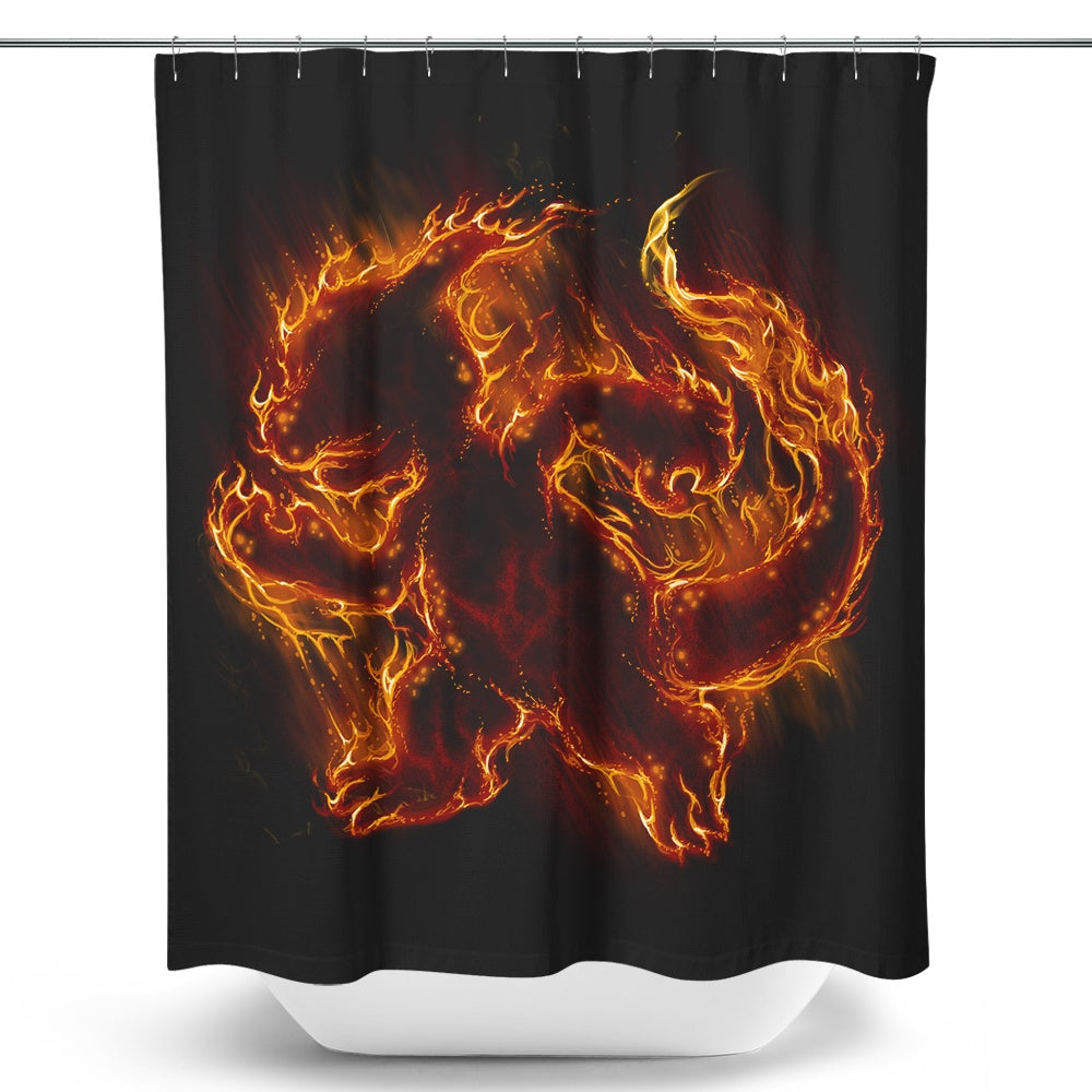 Fire Type II - Shower Curtain