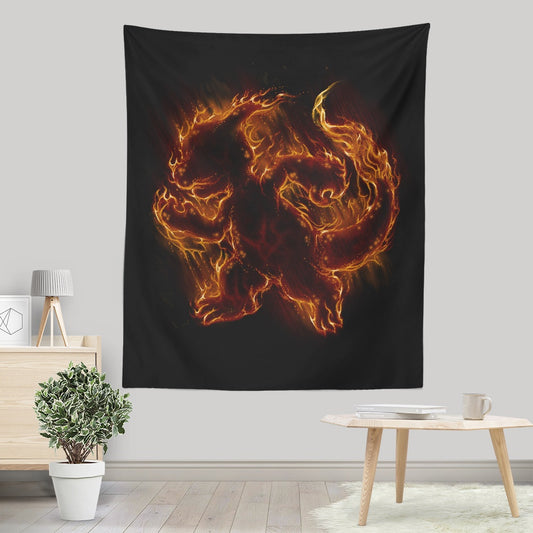 Fire Type II - Wall Tapestry