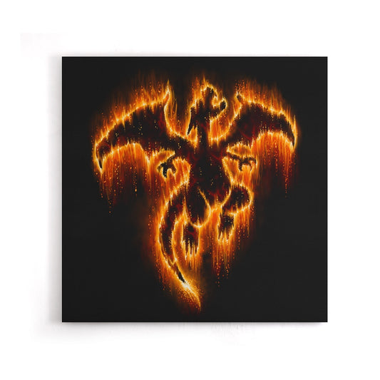Fire Type III - Canvas Print