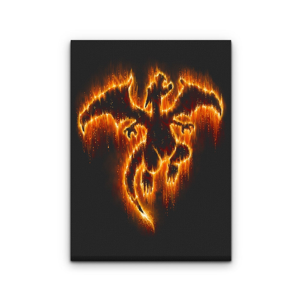 Fire Type III - Canvas Print