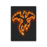 Fire Type III - Canvas Print