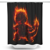Fire Type - Shower Curtain