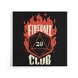 Fireball Club - Canvas Print