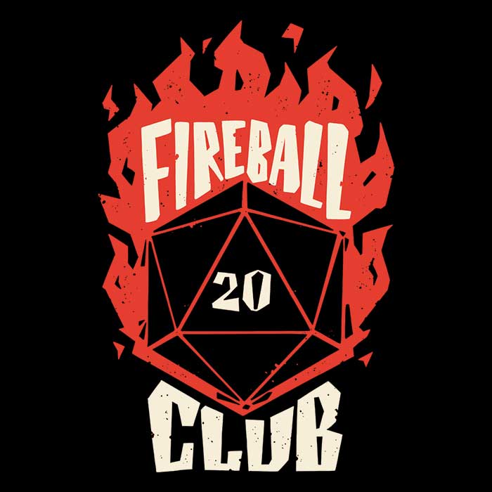 Fireball Club - Mousepad