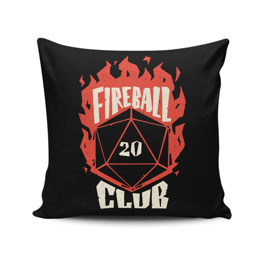 Fireball Club - Throw Pillow