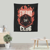 Fireball Club - Wall Tapestry