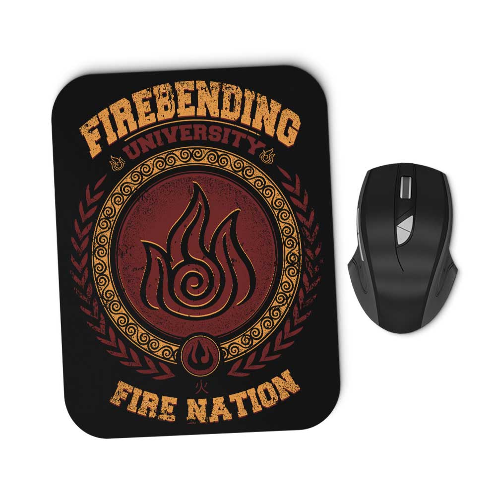 Firebending University - Mousepad