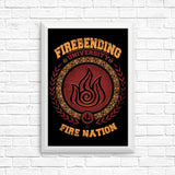 Firebending University - Posters & Prints