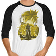 First Class Silhouette - 3/4 Sleeve Raglan T-Shirt