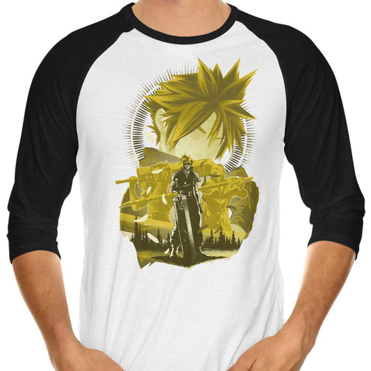 First Class Silhouette - 3/4 Sleeve Raglan T-Shirt