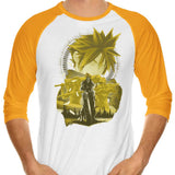 First Class Silhouette - 3/4 Sleeve Raglan T-Shirt