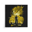 First Class Silhouette - Canvas Print