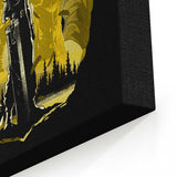 First Class Silhouette - Canvas Print