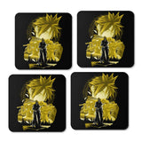 First Class Silhouette - Coasters