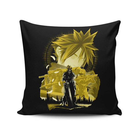 First Class Silhouette - Throw Pillow