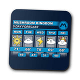 Five Day Forecast - Coasters