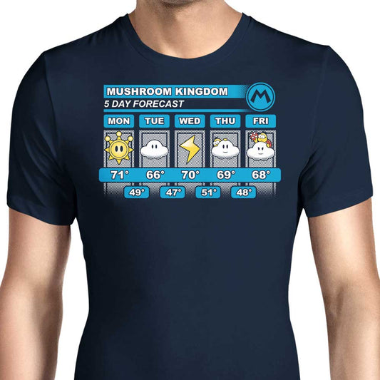 Five Day Forecast - Men's Apparel