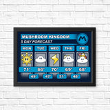 Five Day Forecast - Posters & Prints