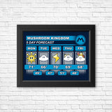 Five Day Forecast - Posters & Prints