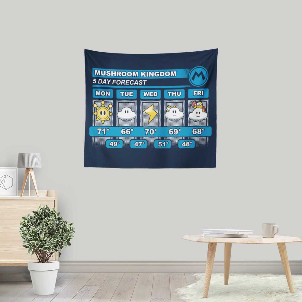 Five Day Forecast - Wall Tapestry