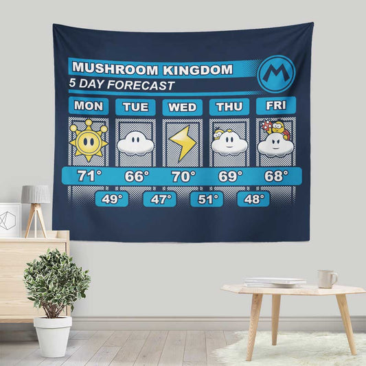 Five Day Forecast - Wall Tapestry