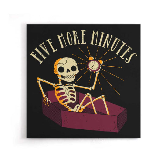 Five More Minutes - Canvas Print
