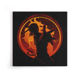 Flame Fist - Canvas Print
