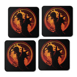 Flame Fist - Coasters
