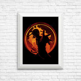 Flame Fist - Posters & Prints