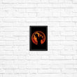 Flame Fist - Posters & Prints