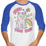 Fluff This - 3/4 Sleeve Raglan T-Shirt