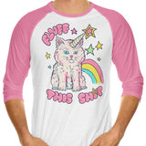 Fluff This - 3/4 Sleeve Raglan T-Shirt