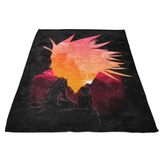Flurry Landscape - Fleece Blanket