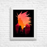 Flurry Landscape - Posters & Prints