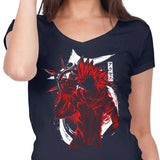 Flurry Silhouette - Women's V-Neck
