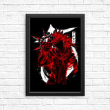 Flurry Silhouette - Posters & Prints