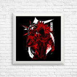 Flurry Silhouette - Posters & Prints