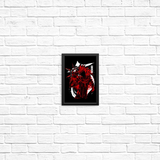 Flurry Silhouette - Posters & Prints