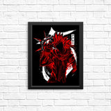 Flurry Silhouette - Posters & Prints