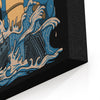 Flying Water Kaiju - Canvas Print