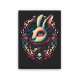 Follow the White Rabbit - Canvas Print