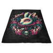 Follow the White Rabbit - Fleece Blanket
