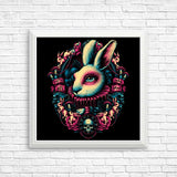 Follow the White Rabbit - Posters & Prints