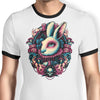 Follow the White Rabbit - Ringer T-Shirt