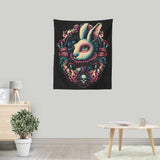 Follow the White Rabbit - Wall Tapestry