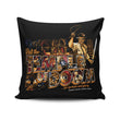 For Fortune and Glory - Throw Pillow