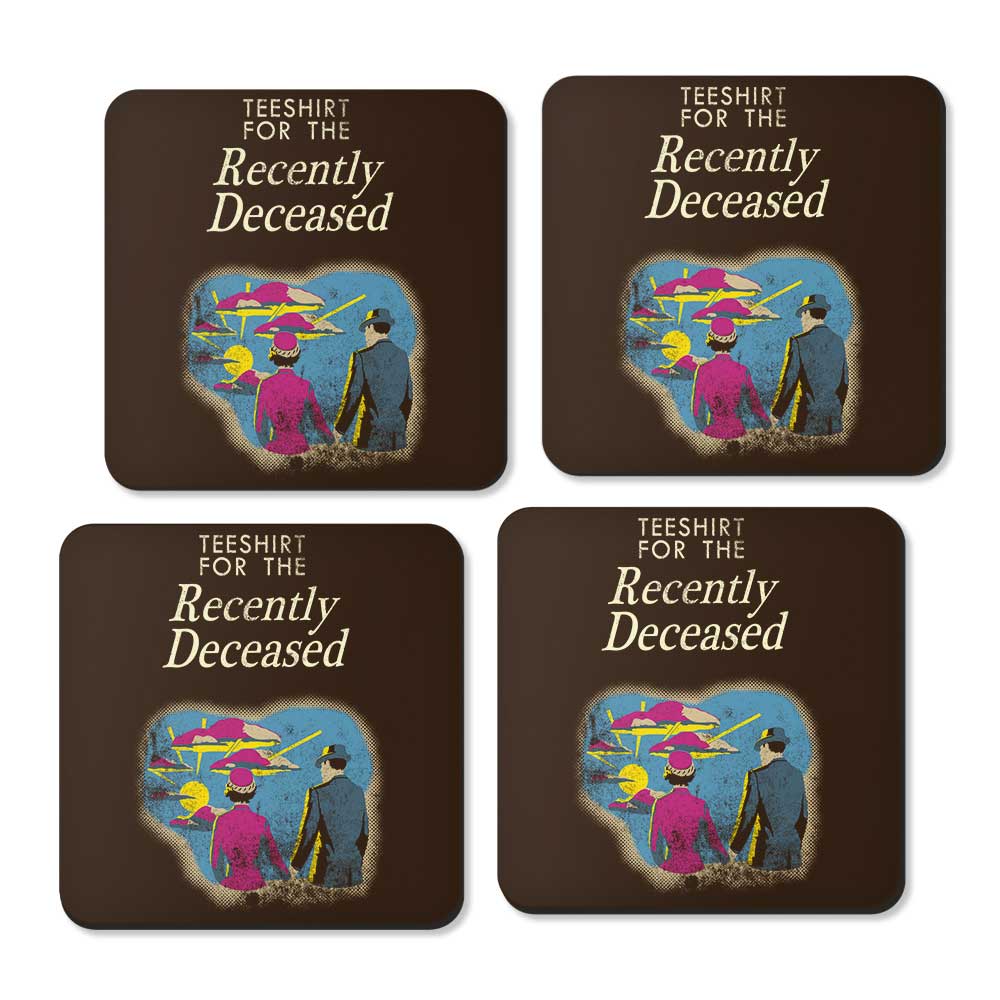 For the Recently Deceased - Coasters