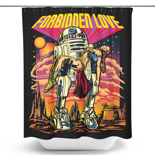 Forbidden Love - Shower Curtain