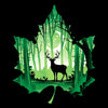 Forest Deer - Metal Print